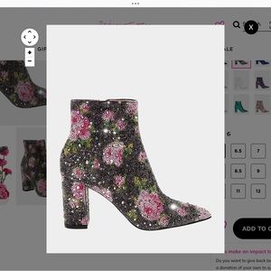 Holiday sparkle and glam  boots